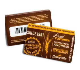 Texas Scannable Label Card